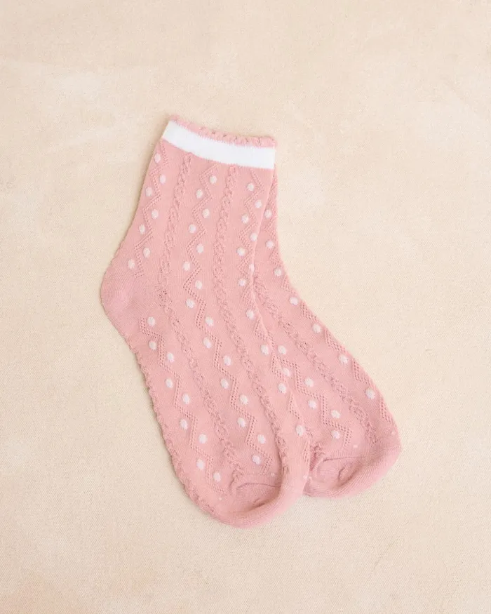 Polin Et Moi Pure Ankle Socks Pack Rose Women Socks Polin Et Moi Pure Ankle Socks Pack Rose Women Socks