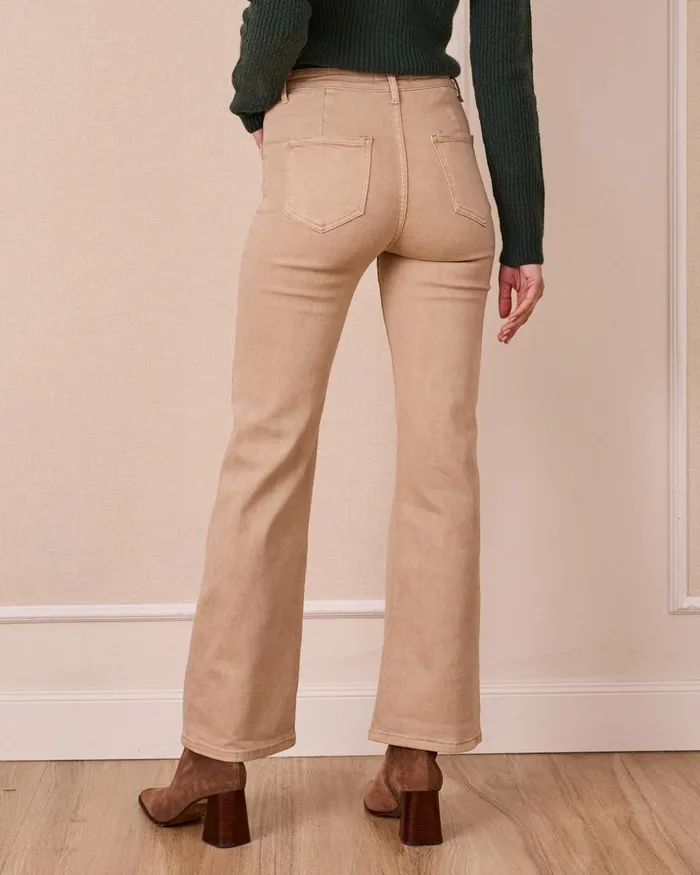 Polin Et Moi Sisi039 Denim Pants Beige Women Trousers Polin Et Moi Sisi039 Denim Pants Beige Women Trousers
