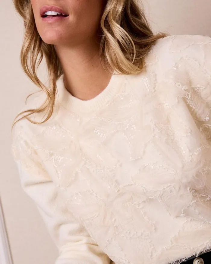 Polin Et Moi Sweater Knitted Senia Raw Women Cardigans And Sweaters Polin Et Moi Sweater Knitted Senia Raw Women Cardigans And Sweaters
