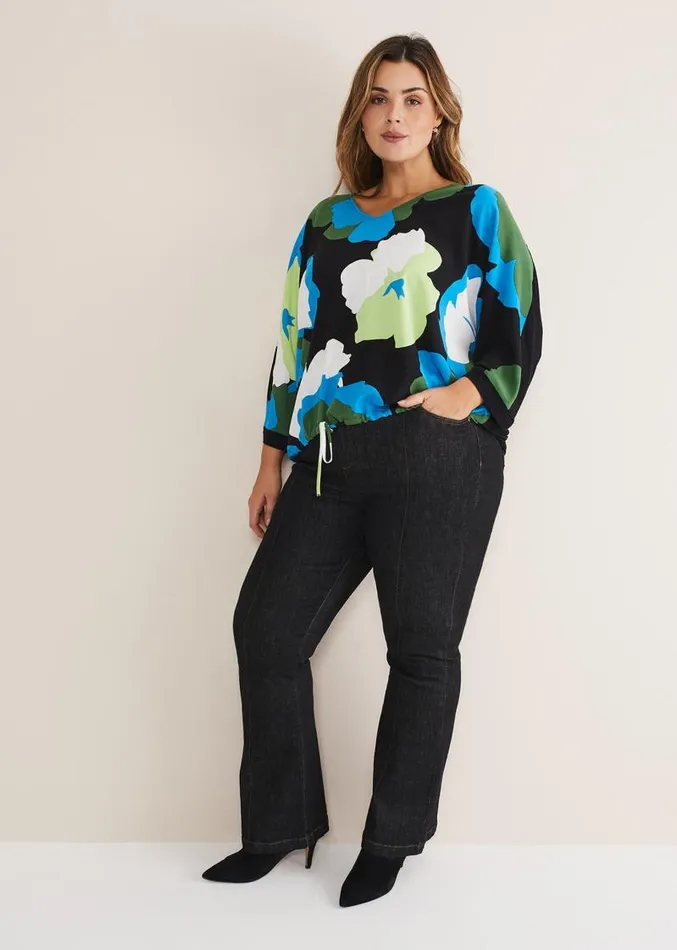 Posey Woven Front Top Multicoloured Women Phase Eight Tops and TShirts