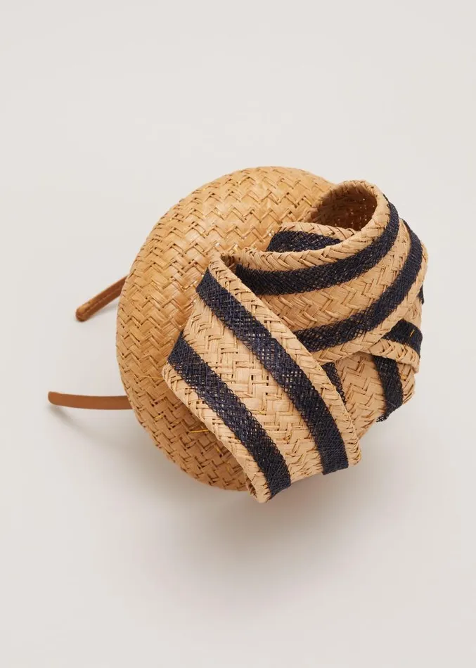 Raffia Twist Pillbox Natural Women Phase Eight Fascinators and Hats