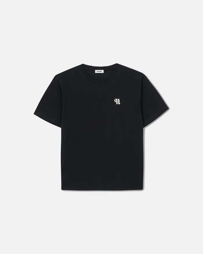 Reece Organically Grown Cotton TShirt Black Men Nanushka TShirts and Vests