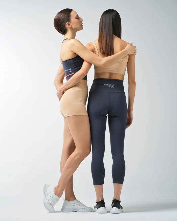 Repetto Womens Bras and Leggings SoftTouch 78 Repreve Leggings Anthracite Grey