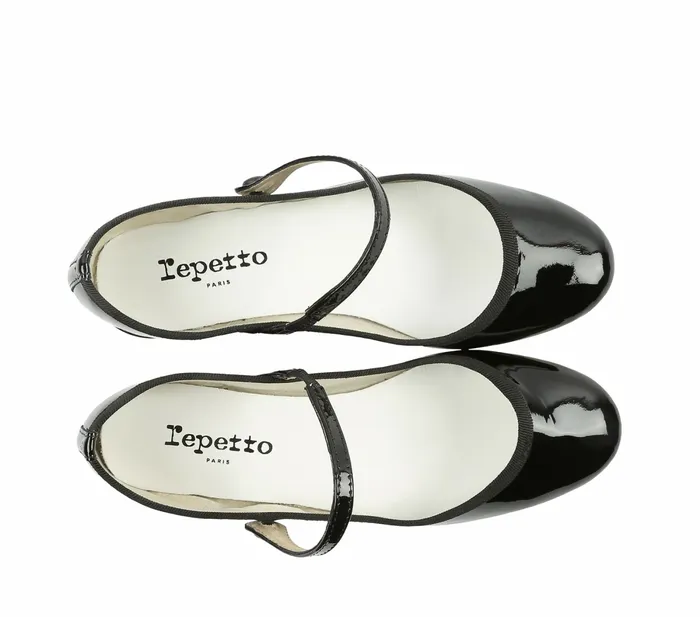 Repetto Womens Sandals Rose Mary Janes Black Gift Ideas