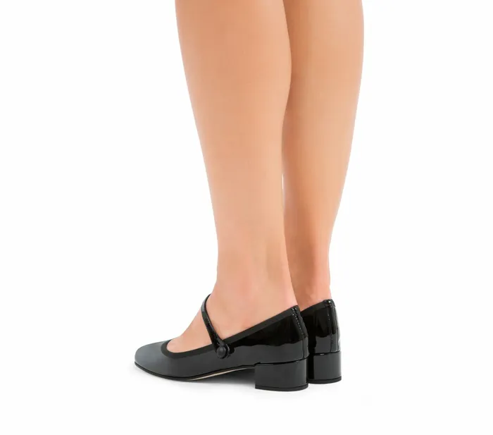 Repetto Womens Sandals Rose Mary Janes Black Gift Ideas