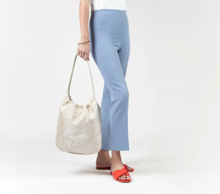Repetto Womens Shoulder Bags Ballerine Bag White Casaul