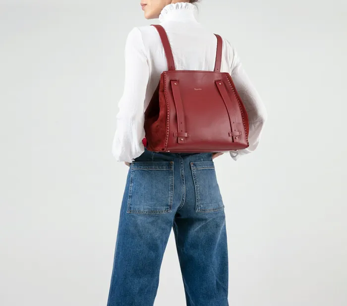 Repetto Womens Shoulder Bags Double Vie Bag Navy Blue Popular