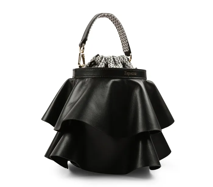 Repetto Womens Shoulder Bags Envole Bag Black Popular