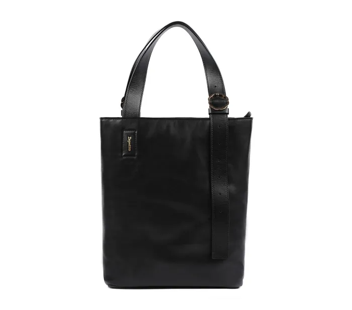 Repetto Womens Shoulder Bags Rosace Shopping Bag Black Online