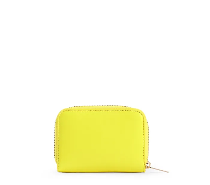 Repetto Womens Small Leather Goods Zippered Wallet Yellow Poussin On Sale