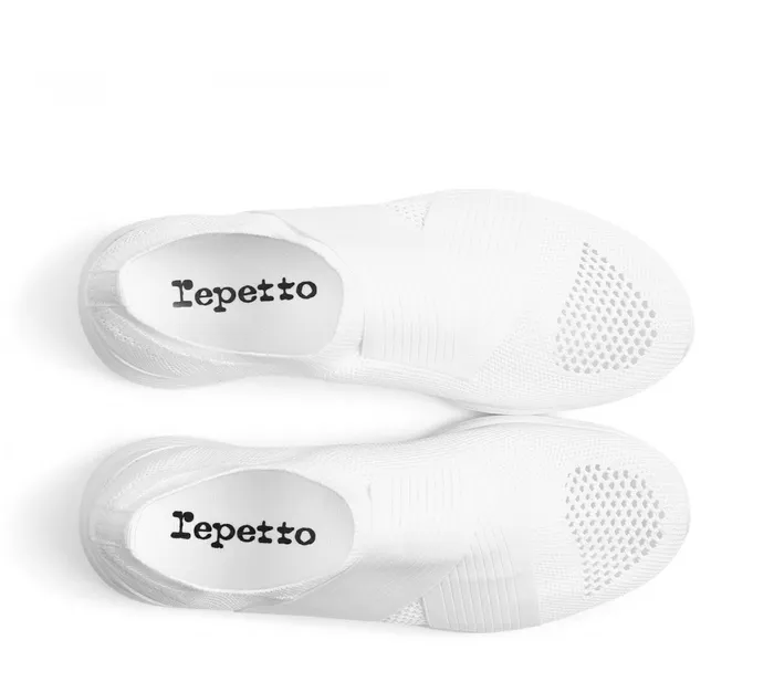 Repetto Womens Sneakers Dance Sneakers White For Sale