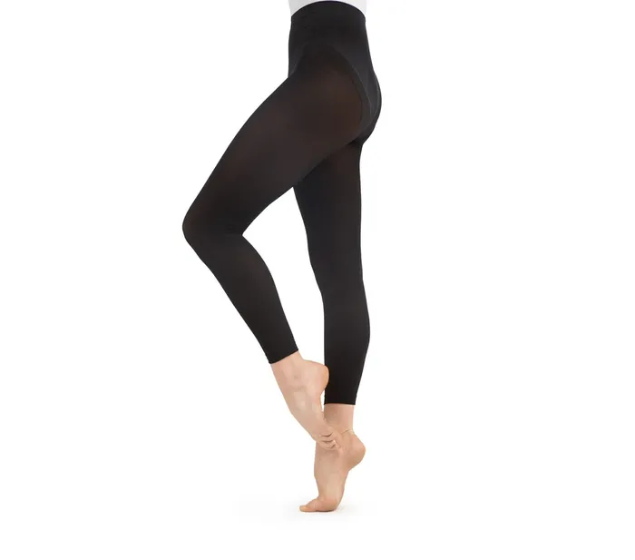 Repetto Womens Tights and Leggings Opaque Footless Tights Black
