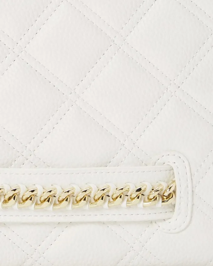 RIVIERA LE BLANC GOLD CHAIN SHARK CROSSOVER CLUTCH Bags SPRAYGROUND