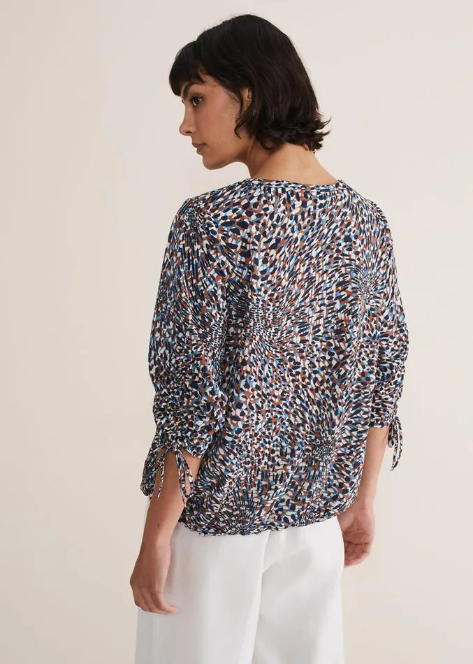Rosalind Printed Top Multicoloured Women Phase Eight Tops and TShirts