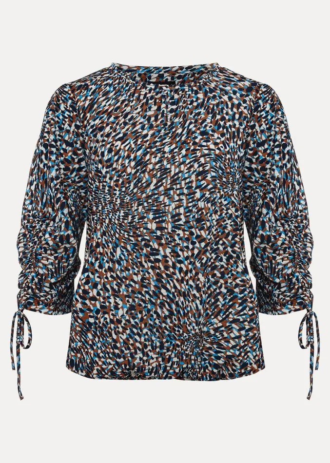 Rosalind Printed Top Multicoloured Women Phase Eight Tops and TShirts