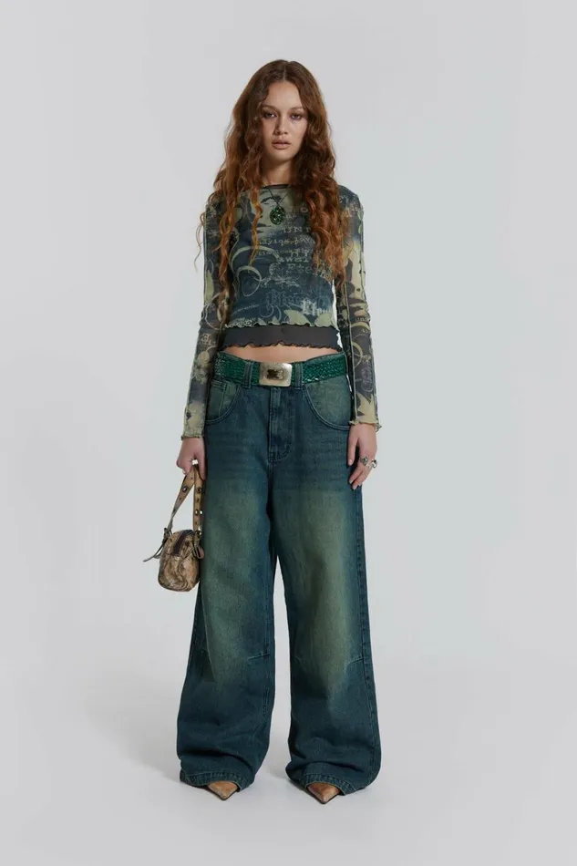 Sandblast Blue Wash Colossus Jeans Blue Women Jaded London Jeans Sandblast Blue Wash Colossus Jeans Blue Women Jaded London Jeans