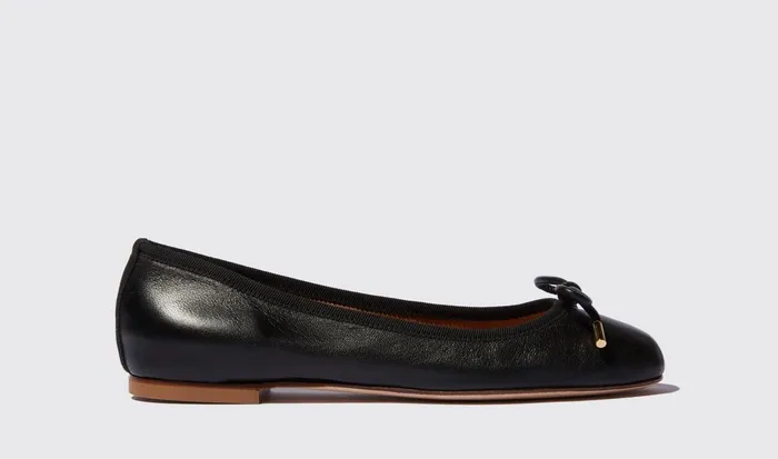 Scarosso Ballerinas Women Carla Nera Black 8211 Calf