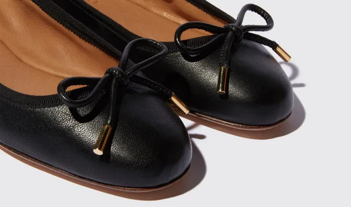 Scarosso Ballerinas Women Carla Nera Black 8211 Calf