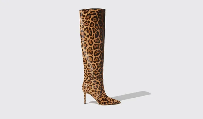 Scarosso Boots Women Carra Leo Pony Leopardprint 8211 Pony