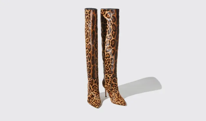 Scarosso Boots Women Carra Leo Pony Leopardprint 8211 Pony