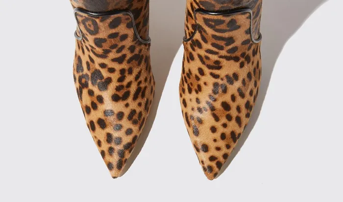 Scarosso Boots Women Carra Leo Pony Leopardprint 8211 Pony