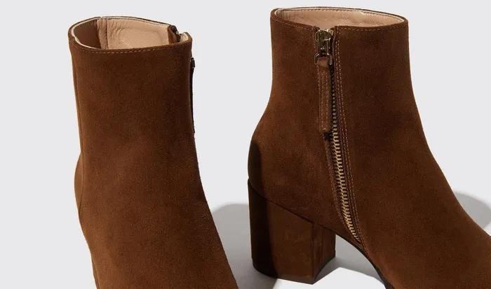 Scarosso Boots Women Costanza Tabacco Scamosciata Tobacco 8211 Suede