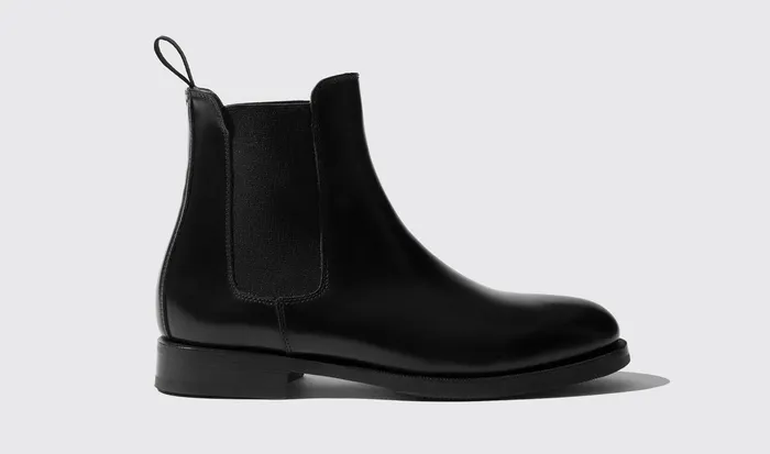 Scarosso Chelsea Boots Women Elena Black 8211 Calf