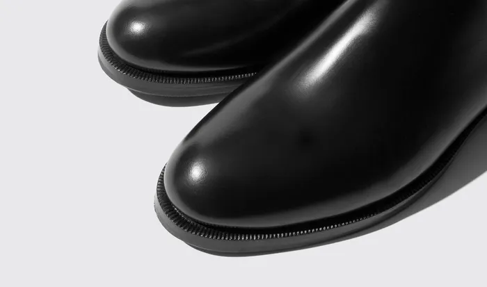 Scarosso Chelsea Boots Women Elena Black 8211 Calf