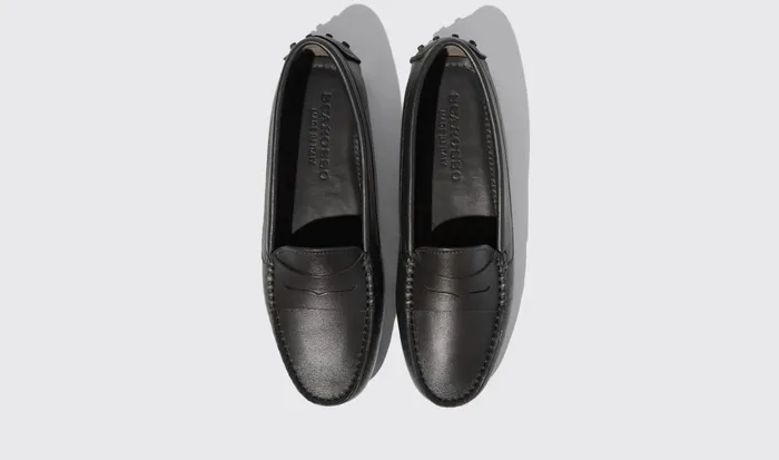 Scarosso Driving Shoes Women Ashley Black Black 8211 Calf