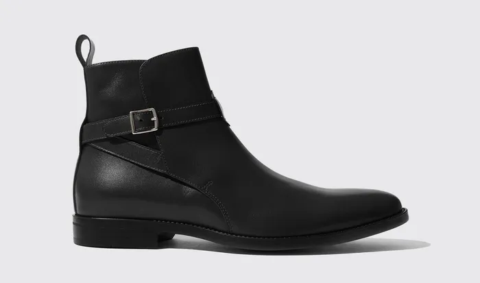 Scarosso Jodhpur Boots Men Damiano Nero Black 8211 Calf