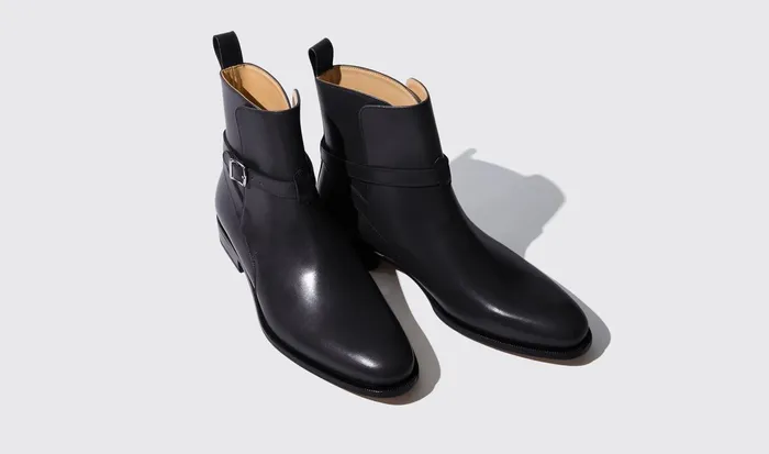 Scarosso Jodhpur Boots Men Libero Nero Black 8211 Calf