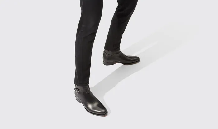 Scarosso Jodhpur Boots Men Libero Nero Black 8211 Calf