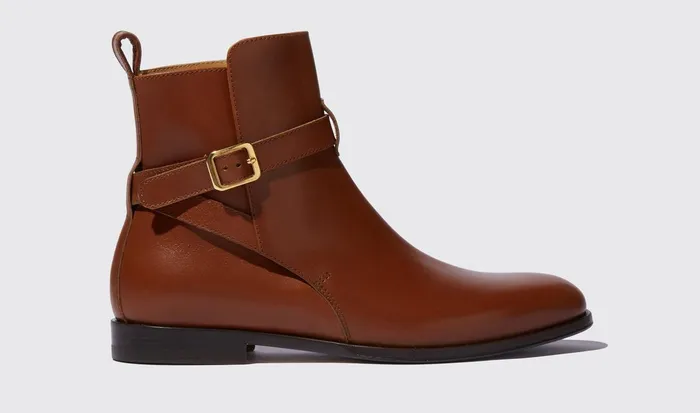 Scarosso Jodhpur Boots Women Lara Cognac Cognac 8211 Calf