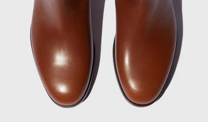 Scarosso Jodhpur Boots Women Lara Cognac Cognac 8211 Calf