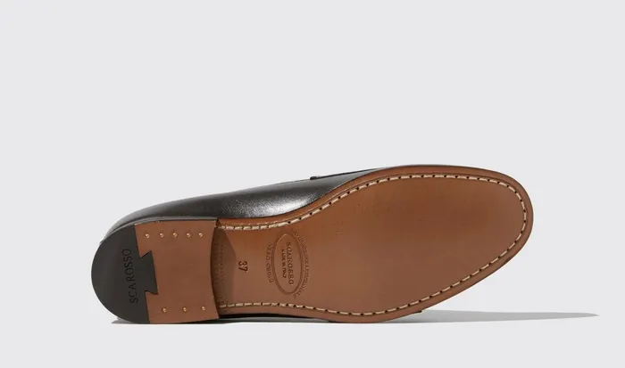 Scarosso Loafers Women Virginia Marrone Brown 8211 Calf Leather