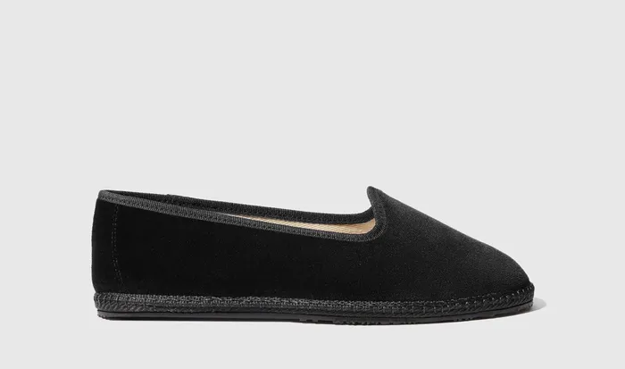 Scarosso Slippers Women Valentina Nera Velluto Black 8211 Velvet
