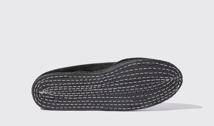 Scarosso Slippers Women Valentina Nera Velluto Black 8211 Velvet