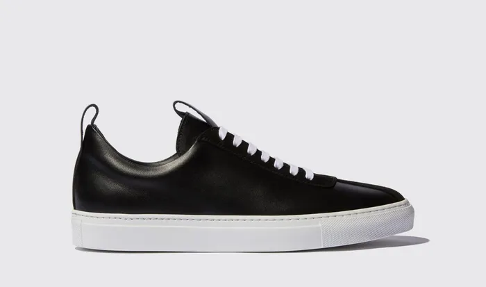Scarosso Sneakers Men Andy Black Black 8211 Calf