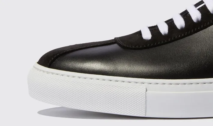 Scarosso Sneakers Men Andy Black Black 8211 Calf