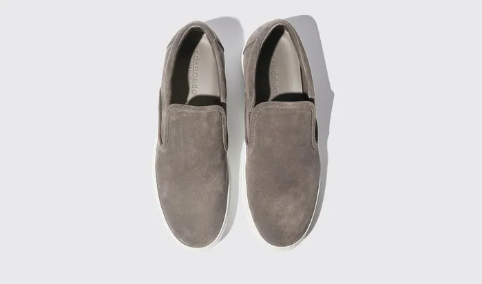 Scarosso Sneakers Men Filippo Grigio Scamosciato Grey 8211 Suede