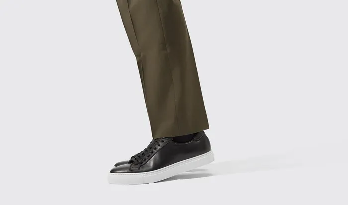 Scarosso Sneakers Men Ugo Nero Black 8211 Calf