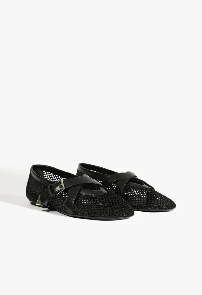 Schutz Shoes Ballerinas Women Nadine Ballet Flat Black
