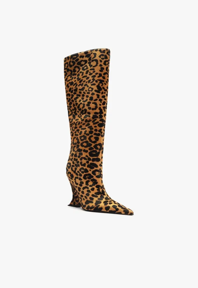 Schutz Shoes Boots Women Siena Boot Animal Print