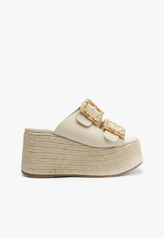 Schutz Shoes Enola Women Enola Rope Flatform Pearl