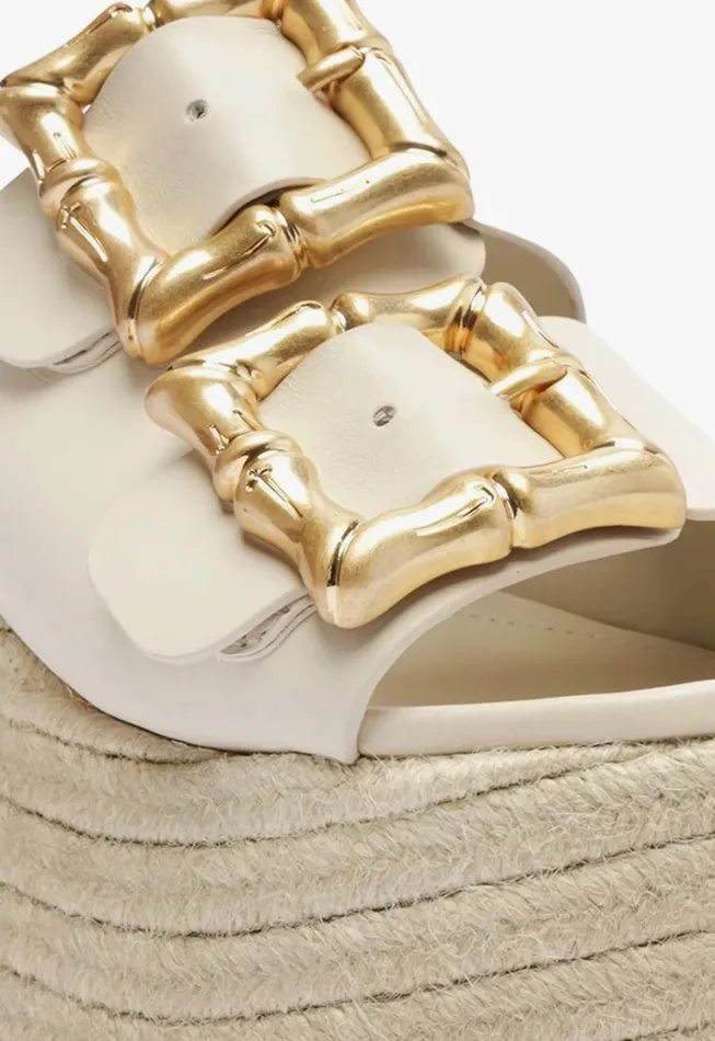 Schutz Shoes Enola Women Enola Rope Flatform Pearl