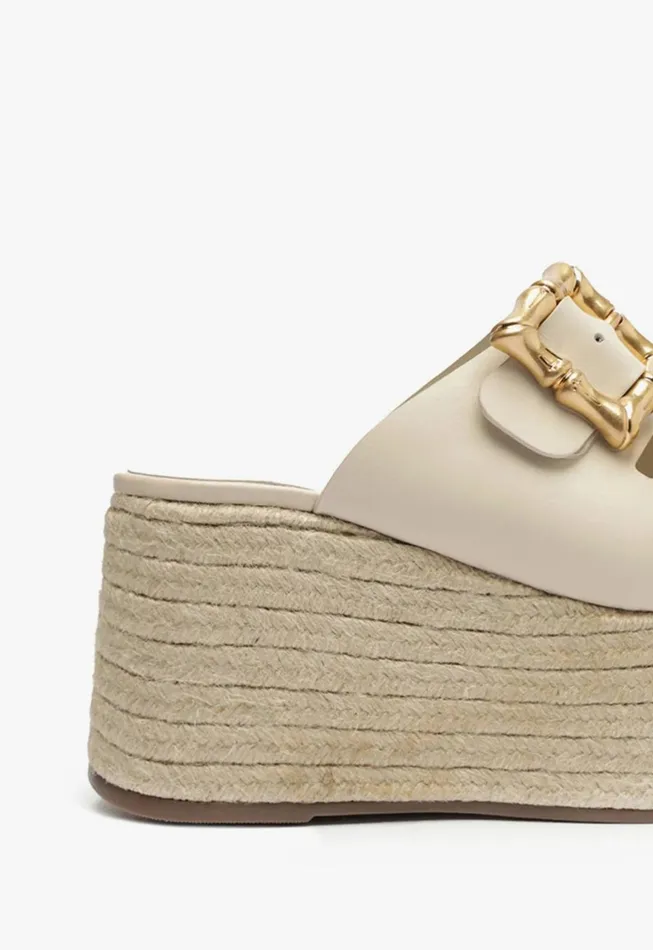 Schutz Shoes Enola Women Enola Rope Flatform Pearl