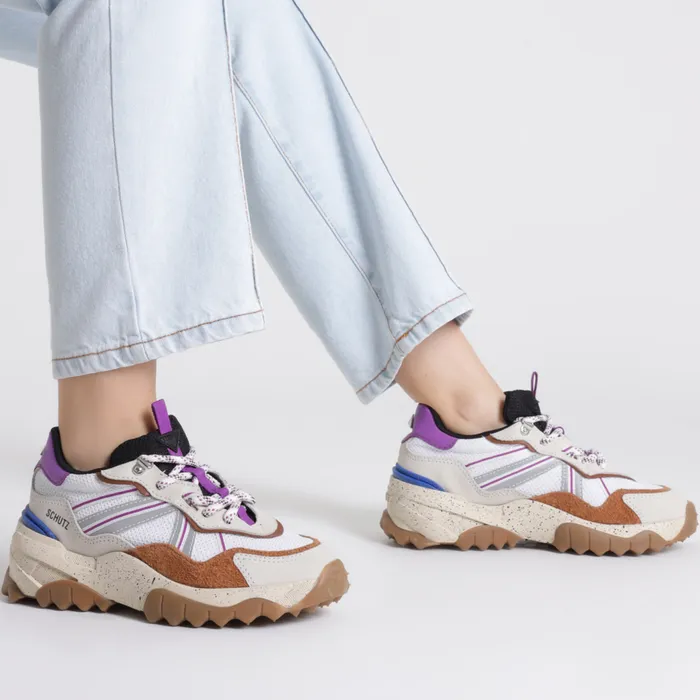Schutz Shoes Sneakers Women Explorer 001 Leather Sneaker Multicolors Schutz Shoes Sneakers Women Explorer 001 Leather Sneaker Multicolors