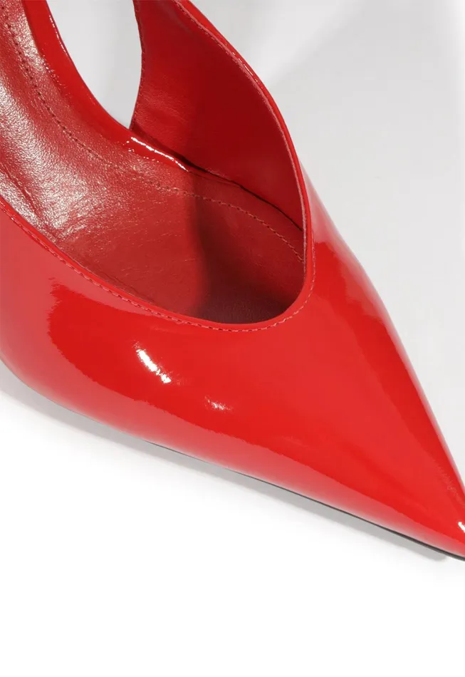 Schutz Shoes Women Alicia Sling Pump Scarlet