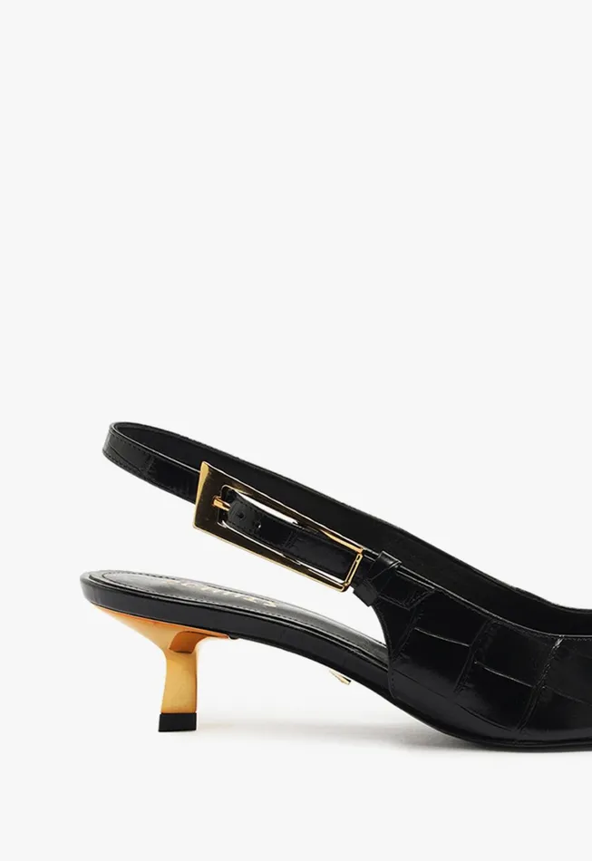 Schutz Shoes Women Ciara Mid Pump Black