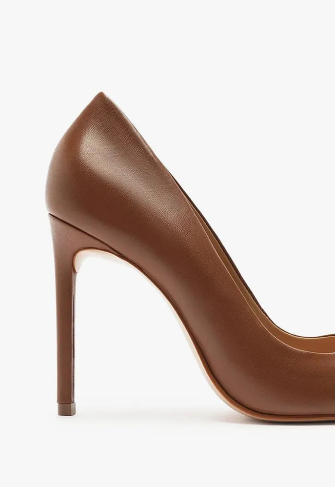 Schutz Shoes Women Lou Leather Pump Wood
